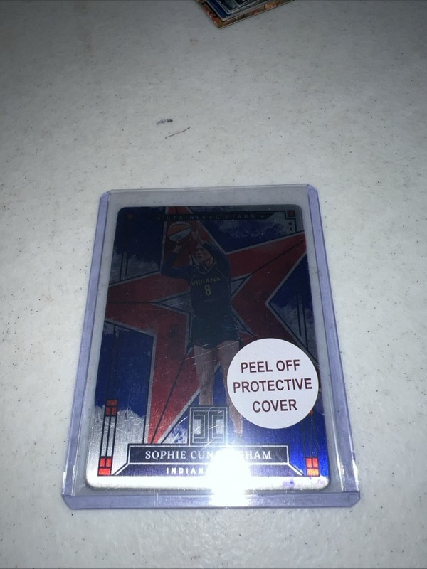 2025 Panini Impeccable WNBA Sophie Cunningham #13 Stainless Stars Blue 26/49
