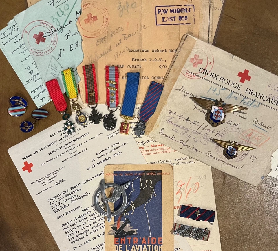 Grouping FAFL Sqn 340 - aviation France Libre FFL - spitfire RAF - Photo 2/4