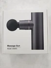Massage Gun Deep Tissue Percussion Muscle Massager CM20C NEW Portable, 4 Heads