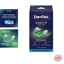 Antimicrobial Comfort-Fit Dental Guards 2 Count - Perfect for Teeth Grinding