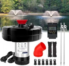 Aeratore Fontana Laghetto 750W -Fontana Laghetto -1HP 15000 GPH Pompa Aeratore Galleggiante