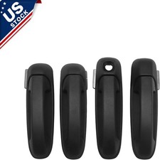 4pcs Front Rear Door Handles For Dodge Ram 1500 2002-2008 2500 3500 2003-2009