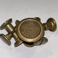 The Simonds Saw MFG Co Patent Dec 27, 1887 Warranted Hand Saw Medallion & Screws