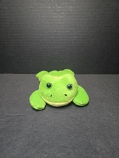 8.5 Inches Green Frog Plush Stuffed Animal, Cute Frog Plushie Doll