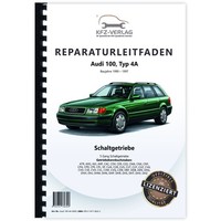Audi 100, Typ 4A (90-97) 5 Gang Schaltgetriebe 012/01W FWD - Reparaturanleitung