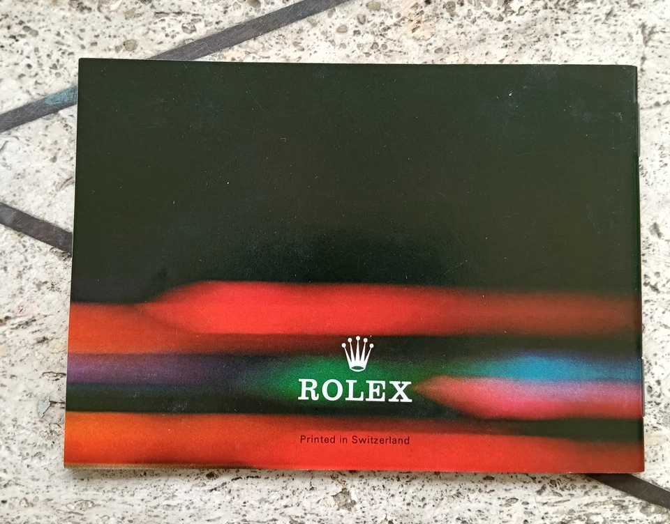 Rolex. Libretto. 1/82. Italiano. Originale .Vintage. Day-Date. - Immagine 2 di 4