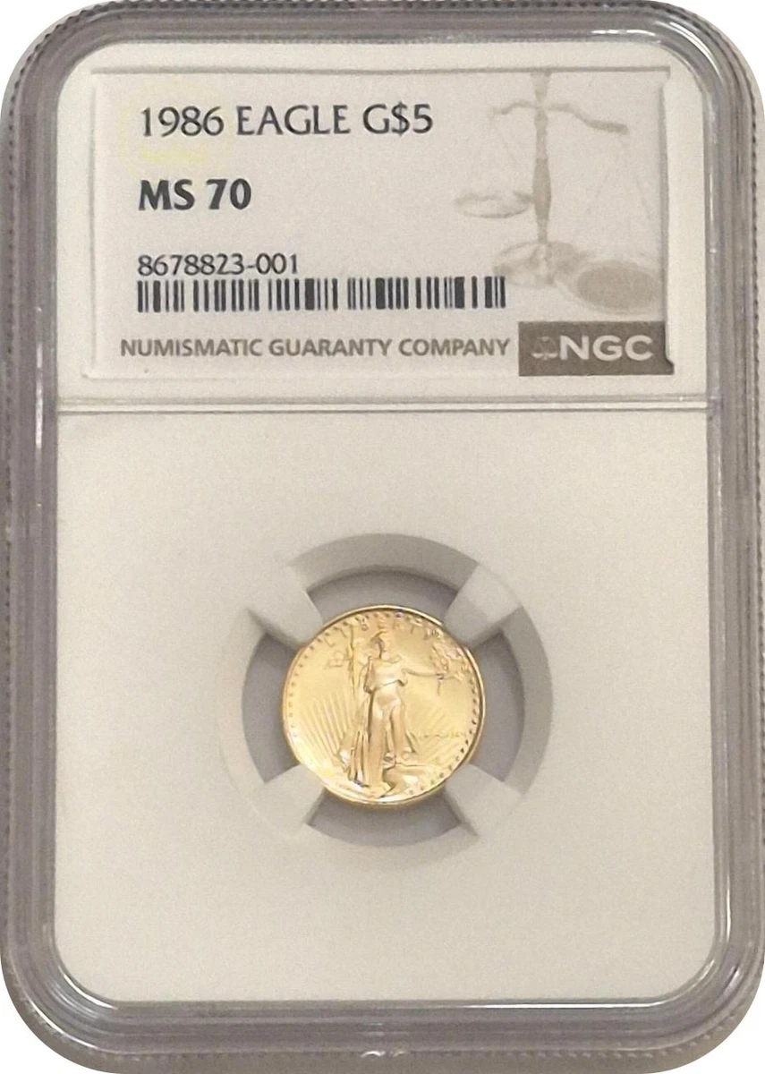 MS 70 American Eagle 1/10oz Gold Bullion Coins for sale | eBay