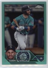 2023 Topps Chrome Update Aqua Refractor 164/199 Tommy La Stella #USC25 11s9