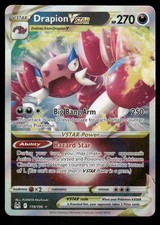 Pokemon Cards Drapion VSTAR 119/196 Lost Origin Holo Rare VSTAR NM