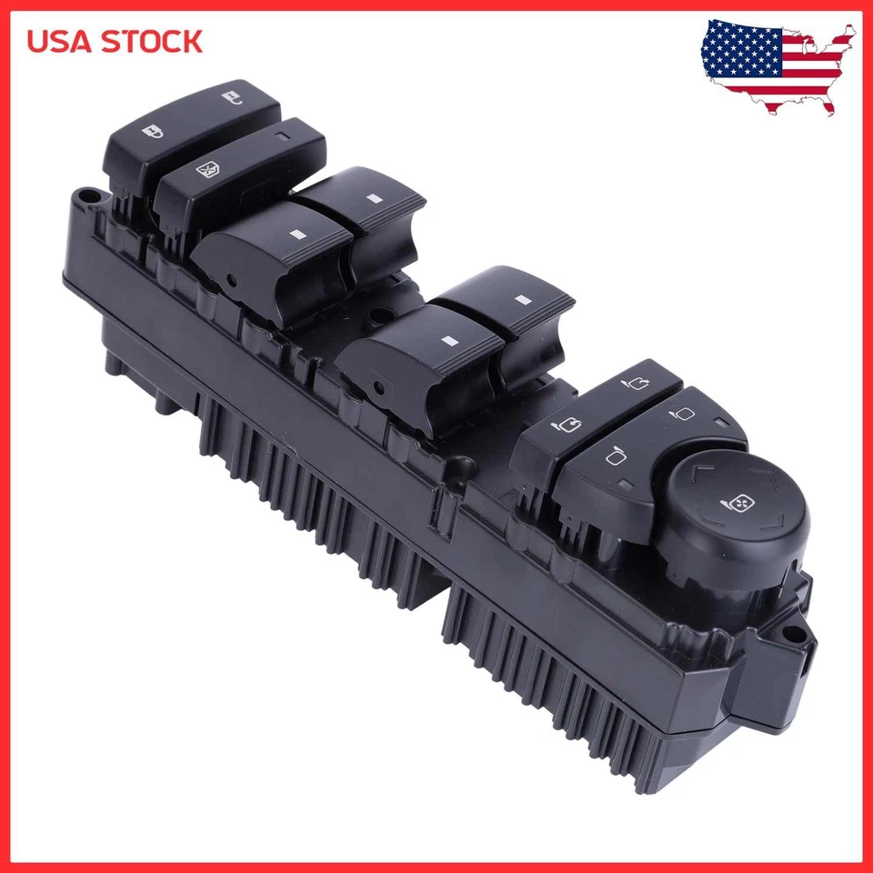 Interruptor de ventana eléctrica de puerta del conductor para Chevrolet Suburban 2500 2008-2013 4 puertas Foto 4 de 4