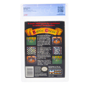 Graded NES Cart CIB - Battle Chess CGC 8.0