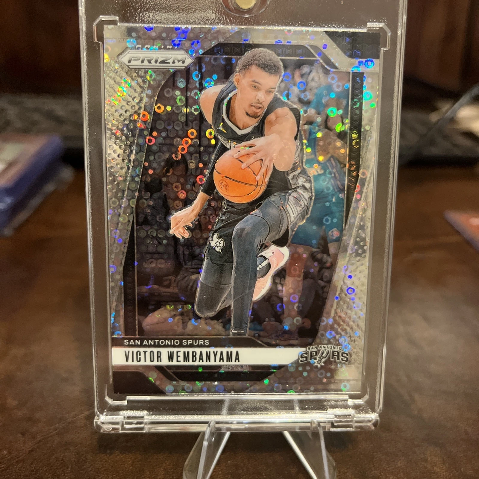 2024-25 Panini Prizm Victor Wembanyama #172 Fast Break Prizm