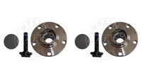 AIC 2X Radnabe Radlagersatz Hinterachse FüR Audi A4 Seat Exeo ST 8E2 B6 8EC B7