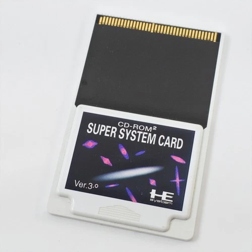 PC Engine CD SUPER SYSTEM CARD Ver.3.0 Card Only 6340 pe