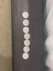 Seven great old quarters that are silver and it’s good for starting a collection