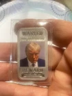 Donald Trump Wanted For President 1 oz Silver Art Bar