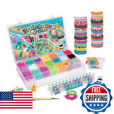 Rainbow Loom MEGA Combo Set: 7000+ bande, 2 progetti, divertimento senza fine