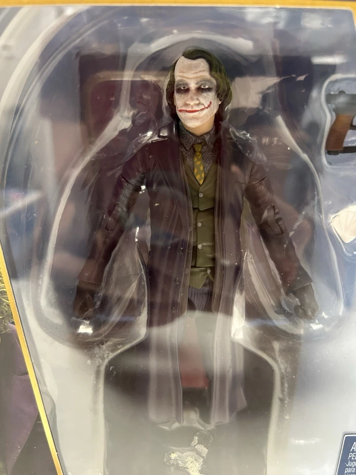 DC Multiverse Signature Collection Joker 6" Heath Ledger Dark Knight Foto 2 de 4