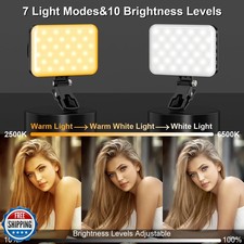 Hagibis LED Camera Light - Portable Photography Lighting with 60 LED, 2200mAh...