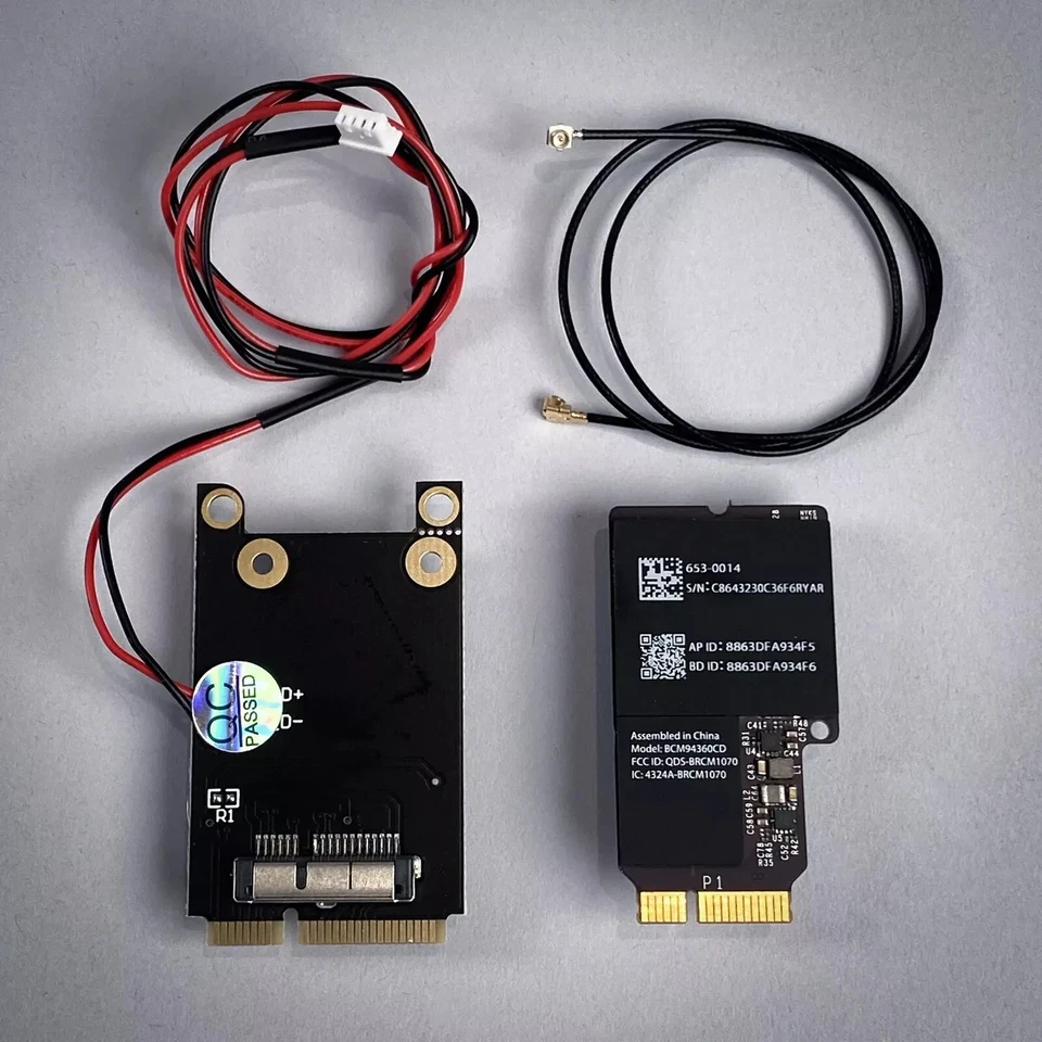 New Apple Mac Pro 4.1 5.1 Genuine WiFi Upgrade Kit 802.11ac W/ Bluetooth 4.2 - Image 3 of 4