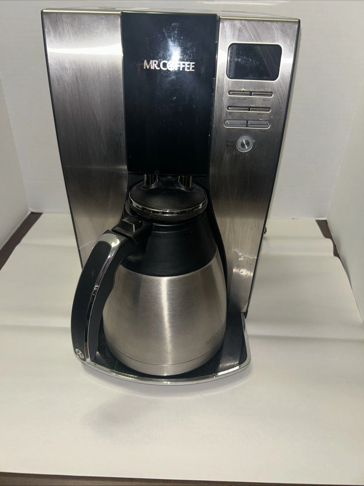 Mr. Coffee 10 Cup Programmable Coffee Maker Stainless Thermal Carafe BVMC-PSTX95