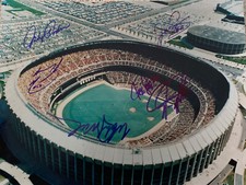 1993 PHILADELPHIA PHILLIES SIGNED AUTOGRAPHED VETERANS STADIUM 11x14 DAULTON