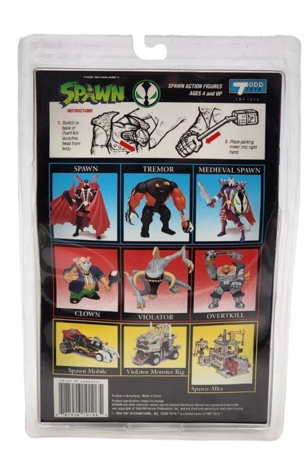 1994 McFarlane Spawn Overkill Action Figure Series 1 Special 1994 McFarlane Spawn Overkill Action Figure Series 1 Special