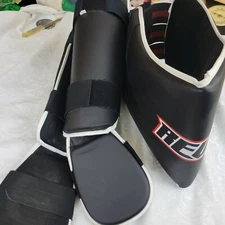Revgear Grappling Shin Guard MMA Muay Thai Kick Boxing Leg Body Pad Medium Large
