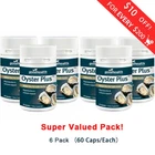 6 Packs Good Health Oyster Plus Added Zinc for male vitality