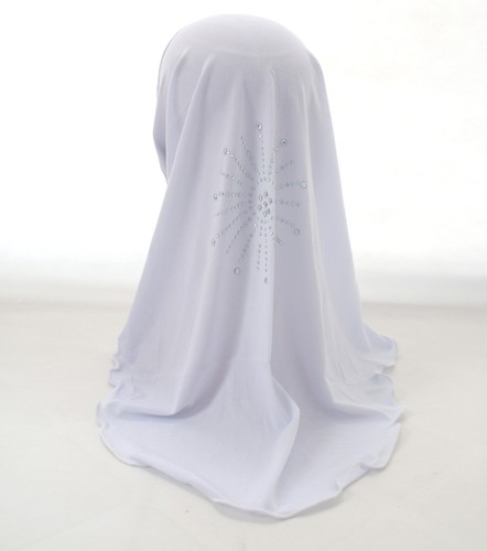 New Little Girls Islamic Kids Muslim Hijab Headwear Scarf Shawl Hat Caps 2-6Year - 第 15/40 張圖片