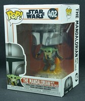 Funko Pop The Mandalorian With Child 402 Vinyl Figur Star Wars Neu Ovp