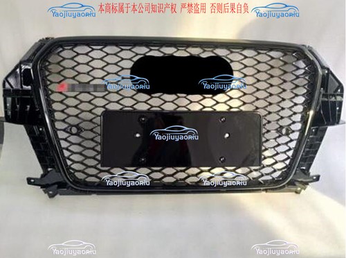 For AUDI Q3 RSQ3 SQ3 2013 - 2015 Full Black Grill Grille Honeycomb Vent Radiator - Picture 5 of 8