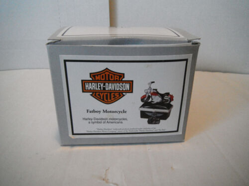 Harley Davidson Fatboy Motorrad Vintage Schmuckkästchen Fahrhandschuhe klappbar PHB - Bild 2 von 5