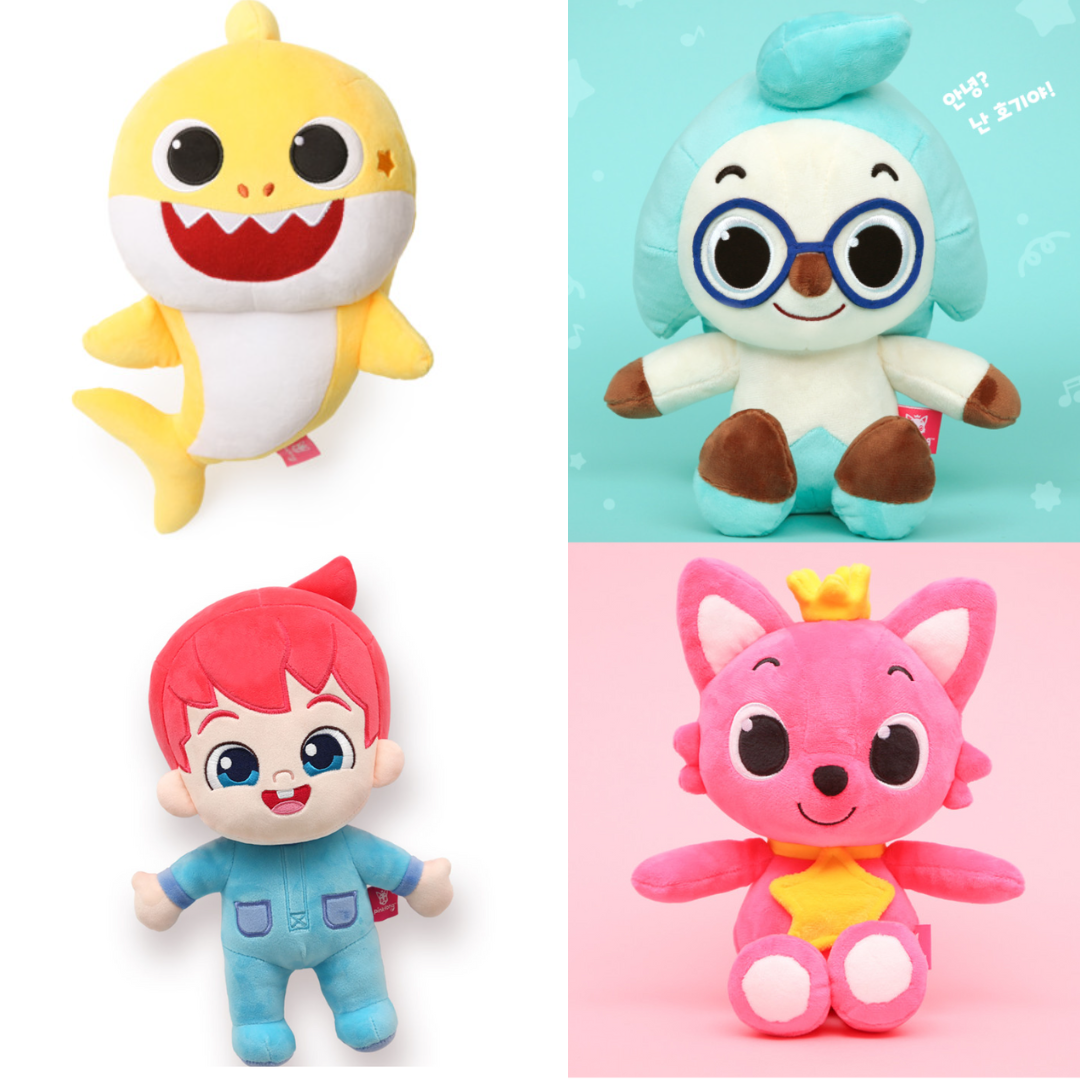 Pinkfong Wonder Star Bebe Finn Hogi Pinkfong Baby Shark 30cm