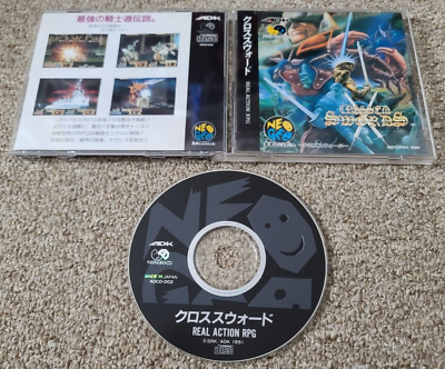 SNK NEO GEO CD Crossed Swords 2 JAPAN Used