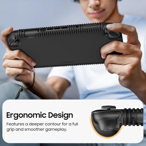 Grip Case for Nintendo Switch 2 (2025) Soft Silicone Anti-Slip Shockproof Cover - Picture 4 of 12