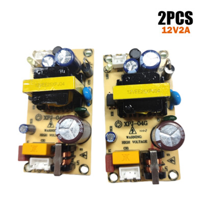 2PC 12V/3A Switching Power Supply Module Board AC 220V To DC 24V USA