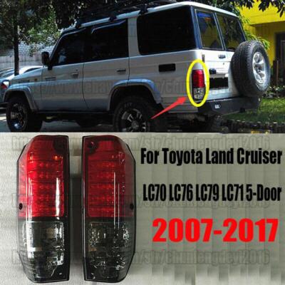 2x 5 Doors Taillight Rear Signal Light For Toyota Land Cruiser