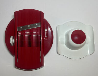 Kitchen King Pro Manual Food Processor Replacement Slicing Lid Mandolin Holder