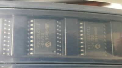 (2 PCS) PIC16LC711T-04/SO MICROCHIP IC MCU 8BIT 1.75KB OTP 18SOIC