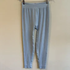 Sweaty Betty Logo Base Layer Bottoms In Blue NEW Size 12