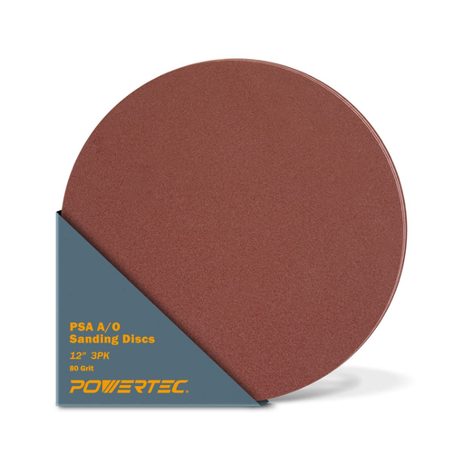 3 PCS 80 Grit 12 Inch PSA Sanding Discs, Self Stick Adhesive Sandpaper, 12" for - Picture 11 of 12