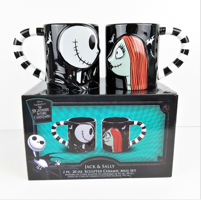 The Nightmare Before Christmas Jack Sally Tea Cup Saucer Valentines