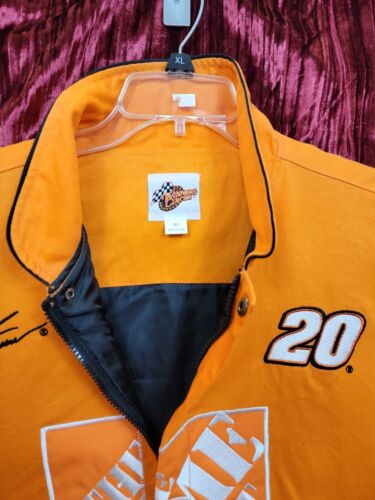 Chaqueta de carreras usada NASCAR Tony Stewart Home Depot talla extra grande xL carrera - Imagen 2 de 12