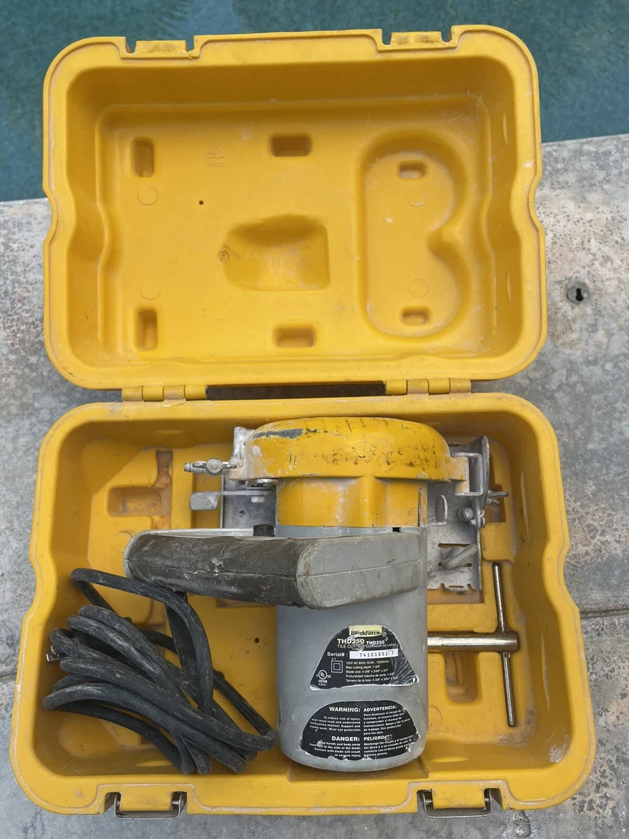 Workforce wet saw tile clearance cutter