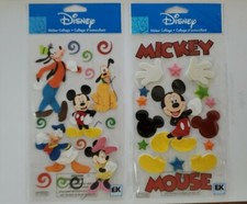 Vintage EK Success Jolee's Boutique Disney stickers MICKEY, MICKEY FRIENDS NIP