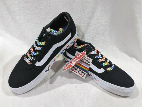 vans black multicolor