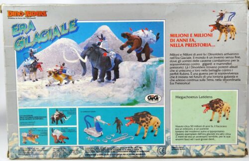 Dino Riders Ice Age - Killer Warthog / Anthelodont & Zar - offres Tyco GIG Italie