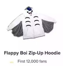 Tampa Bay Rays Flappy Boi Zip-Up Hoodie Sweater SGA 8/9/2024 New In Bag Size XL