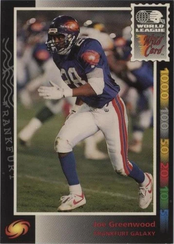 1992 Wild Card World League Joe Greenwood #90